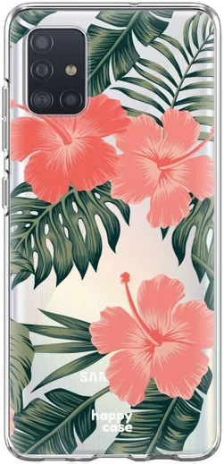 HappyCase Samsung Galaxy A51 Hoesje Flexibel TPU Tropic Vibe Print afbeelding 7