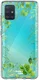 HappyCase Samsung Galaxy A51 Hoesje Flexibel TPU Leaves Print afbeelding 6