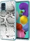 HappyCase Samsung Galaxy A51 Hoesje Flexibel TPU Slangen Print afbeelding 6
