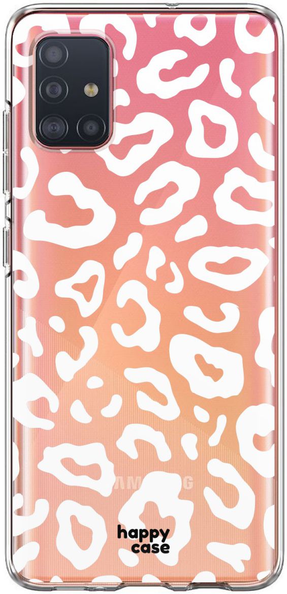 HappyCase Samsung Galaxy A51 Hoesje Flexibel TPU Luipaard Print afbeelding 14