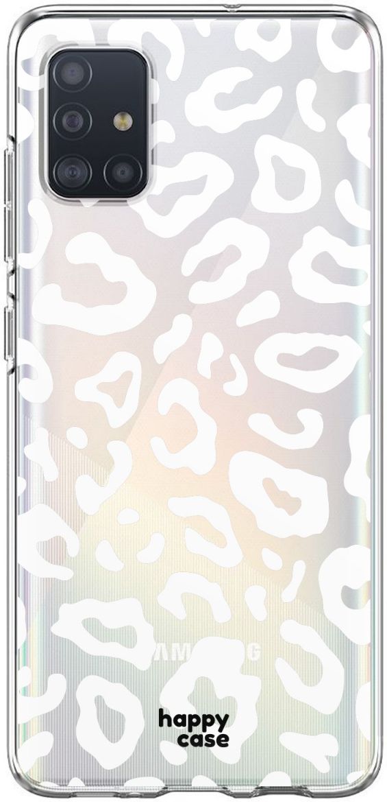 HappyCase Samsung Galaxy A51 Hoesje Flexibel TPU Luipaard Print afbeelding 1