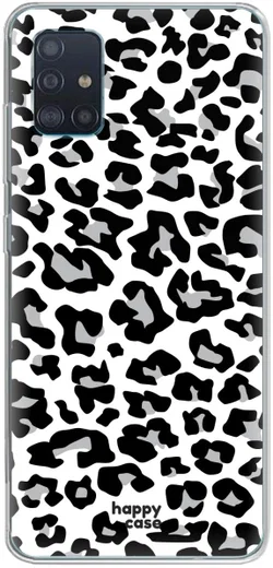 HappyCase Samsung Galaxy A51 Hoesje Flexibel TPU Panter Print afbeelding 1