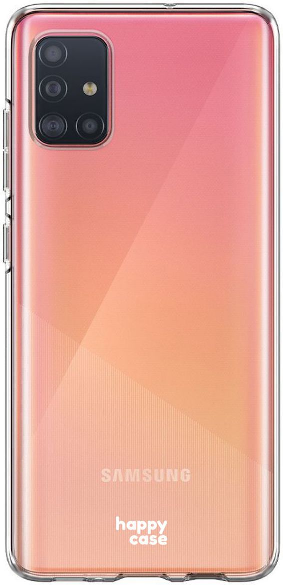 HappyCase Samsung Galaxy A51 Hoesje Flexibel TPU Clear Print afbeelding 8