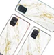 HappyCase Samsung Galaxy A51 Hoesje Flexibel TPU Wit Marmer Print afbeelding 10