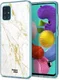 HappyCase Samsung Galaxy A51 Hoesje Flexibel TPU Wit Marmer Print afbeelding 9