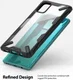 Ringke Fusion X Samsung Galaxy A51 Hoesje Transparant/Zwart afbeelding 3