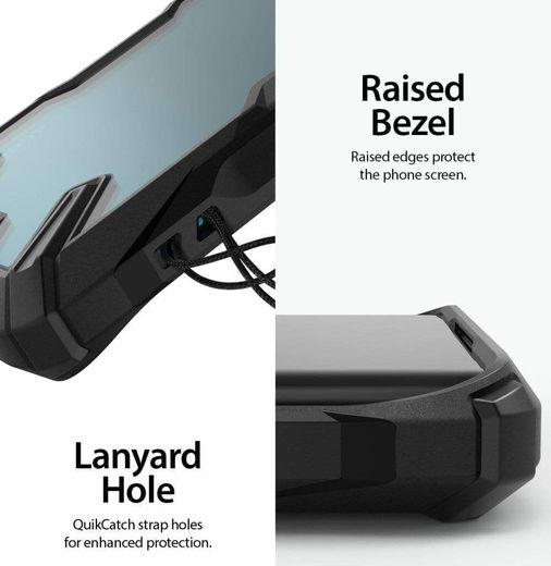 Ringke Fusion X Xiaomi Mi Note 10 (Pro) Hoesje Zwart afbeelding 7