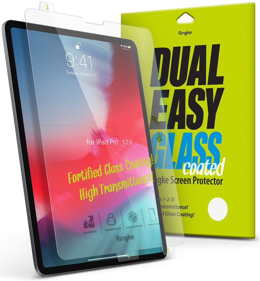 Ringke DualEasy Anti-Stof Screen Protector Apple iPad Pro 11 (2018) afbeelding 1