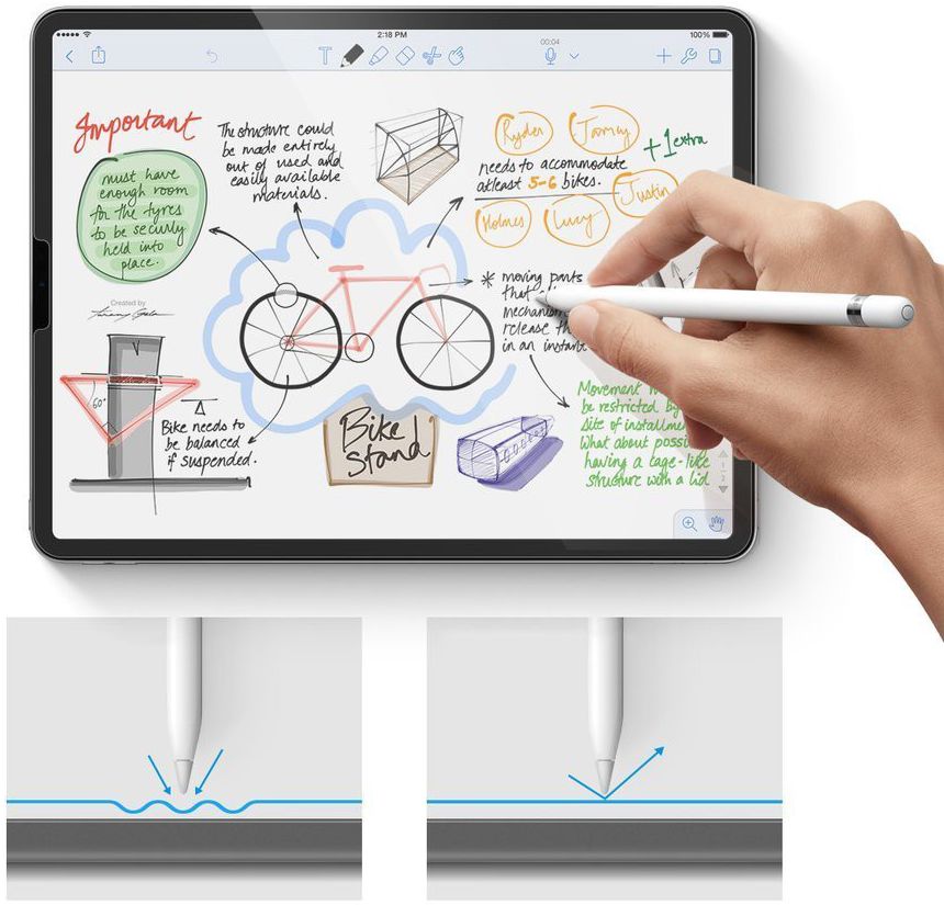Ringke DualEasy Anti-Stof Screen Protector Apple iPad Pro 11 (2018) afbeelding 5