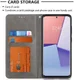 Samsung Galaxy S20 Hoesje Geometrie Wallet Book Case Voor Pasjes Grijs afbeelding 4