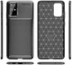 Samsung Galaxy S20 Plus Hoesje Geborsteld Carbon Zwart afbeelding 10