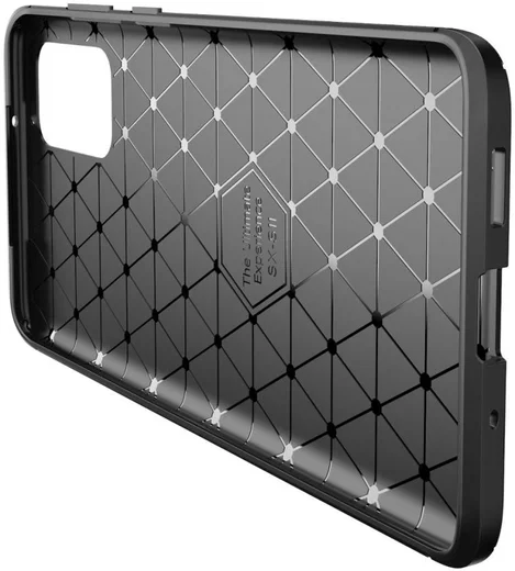 Samsung Galaxy S20 Plus Hoesje Geborsteld Carbon Zwart afbeelding 9