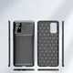 Samsung Galaxy S20 Plus Hoesje Geborsteld Carbon Blauw afbeelding 10