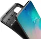 Samsung Galaxy S20 Hoesje Geborsteld Carbon Flexibele Back Cover Zwart afbeelding 7