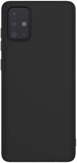 IMAK UC-1 Series Samsung Galaxy A51 Hoesje Matte TPU Zwart afbeelding 2