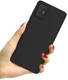IMAK UC-1 Series Samsung Galaxy A51 Hoesje Matte TPU Zwart afbeelding 3