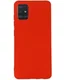 Samsung Galaxy A51 Hoesje Flexibel Siliconen Rood afbeelding 1