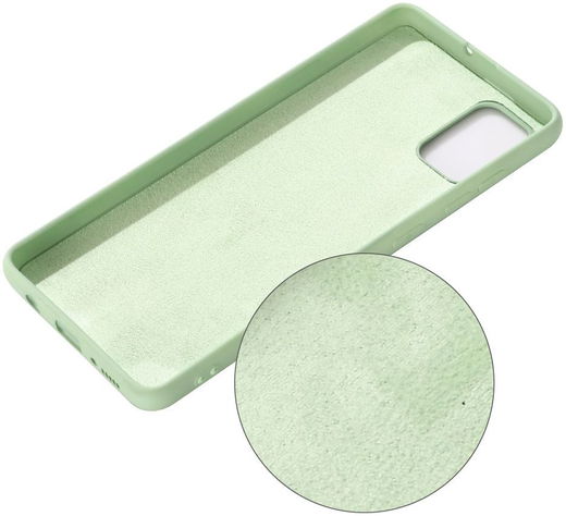 Samsung Galaxy A51 Hoesje Flexibel Siliconen Groen afbeelding 6