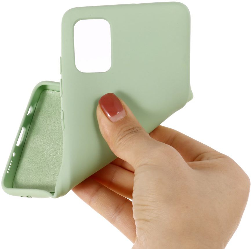 Samsung Galaxy A51 Hoesje Flexibel Siliconen Groen afbeelding 5