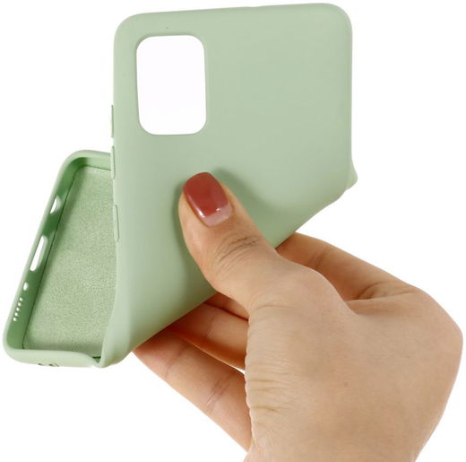 Samsung Galaxy A51 Hoesje Flexibel Siliconen Groen afbeelding 5
