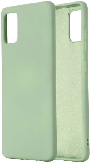 Samsung Galaxy A51 Hoesje Flexibel Siliconen Groen afbeelding 2