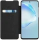 Nillkin Qin Series Book Samsung Galaxy S20 Plus Hoesje Leer Zwart afbeelding 1