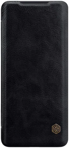Nillkin Qin Series Book Samsung Galaxy S20 Plus Hoesje Leer Zwart afbeelding 2