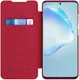 Nillkin Qin Series Book Samsung Galaxy S20 Plus Hoesje Leer Rood afbeelding 1