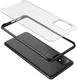Samsung Galaxy S20 Plus Hoesje Slim Fit Hybride Transparant/Zwart afbeelding 2