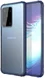 Samsung Galaxy S20 Ultra Hoesje Slim Fit Hybride Transparant/Blauw afbeelding 1