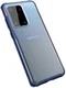 Samsung Galaxy S20 Ultra Hoesje Slim Fit Hybride Transparant/Blauw afbeelding 2