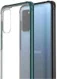Samsung Galaxy S20 Hoesje Slim Fit Hybride Transparant/Groen afbeelding 3