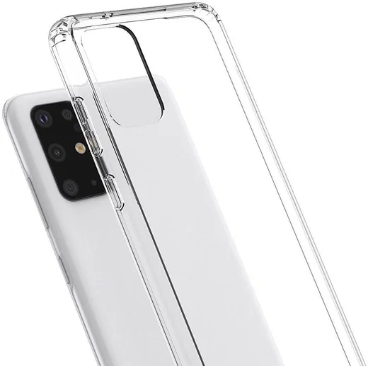 Samsung Galaxy S20 Plus Hoesje Antikras Hybride Transparant afbeelding 6
