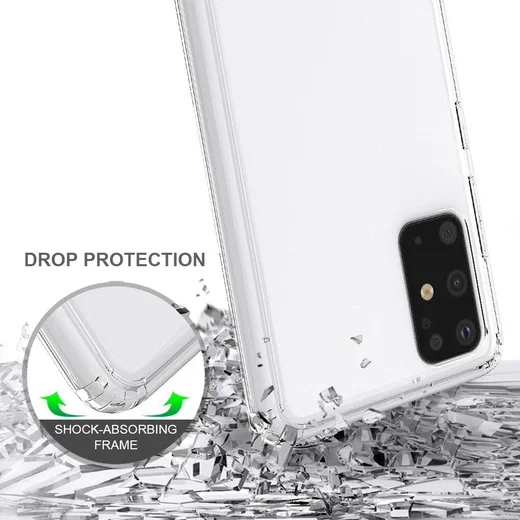 Samsung Galaxy S20 Plus Hoesje Antikras Hybride Transparant afbeelding 5