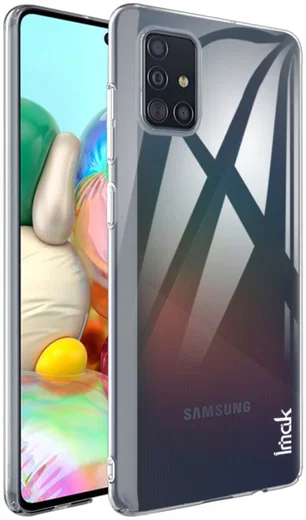 IMAK Crystal II Pro Samsung Galaxy A51 Hoesje met Screenprotector afbeelding 2