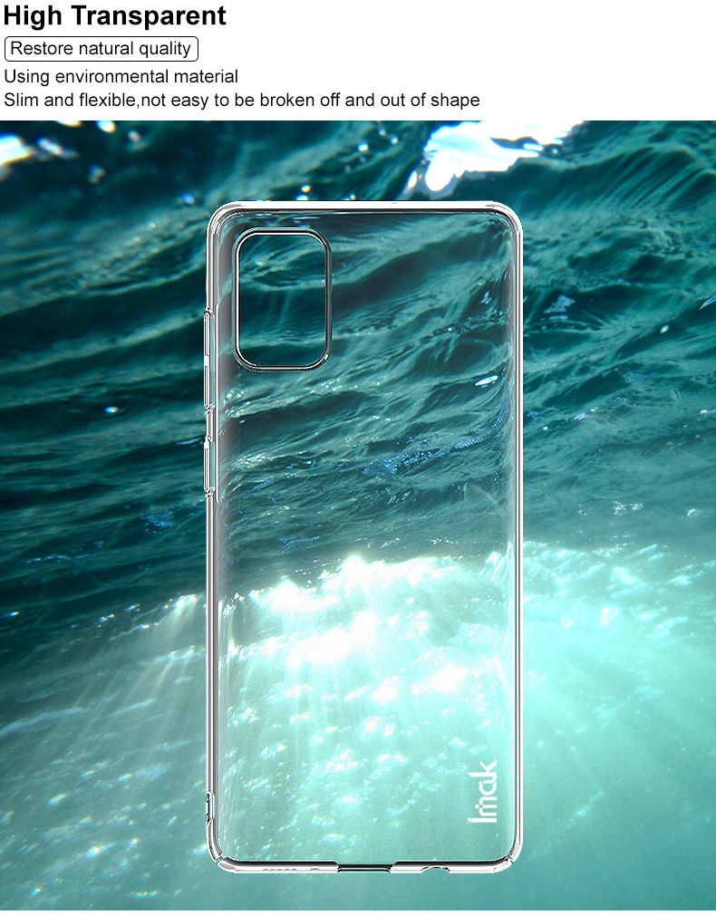 IMAK Crystal II Pro Samsung Galaxy A51 Hoesje met Screenprotector afbeelding 13
