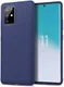 Samsung Galaxy S20 Plus Hoesje Twill Slim Textuur Blauw afbeelding 1