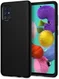 Spigen Liquid Air Samsung Galaxy A51 Hoesje Matte Zwart afbeelding 1