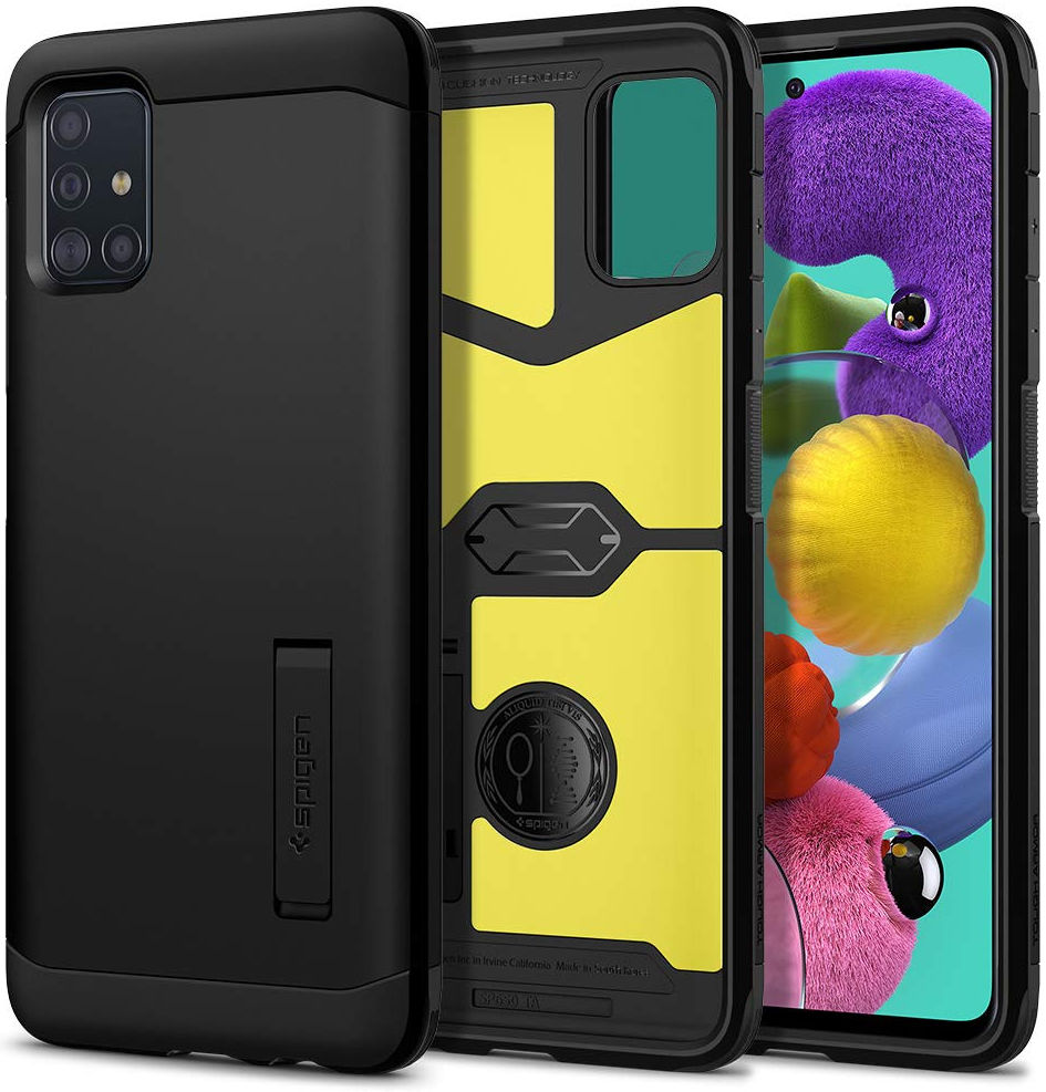 Spigen Tough Armor Samsung Galaxy A51 Hoesje Zwart afbeelding 10