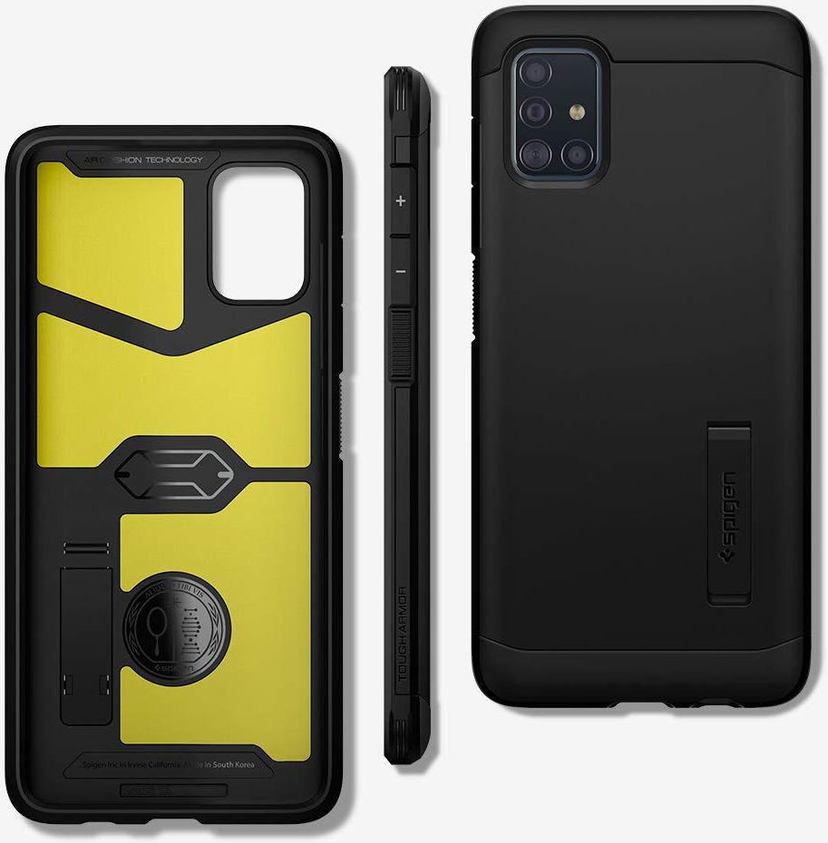 Spigen Tough Armor Samsung Galaxy A51 Hoesje Zwart afbeelding 12