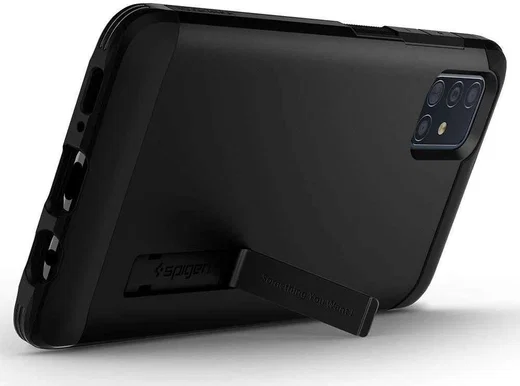 Spigen Tough Armor Samsung Galaxy A51 Hoesje Zwart afbeelding 2