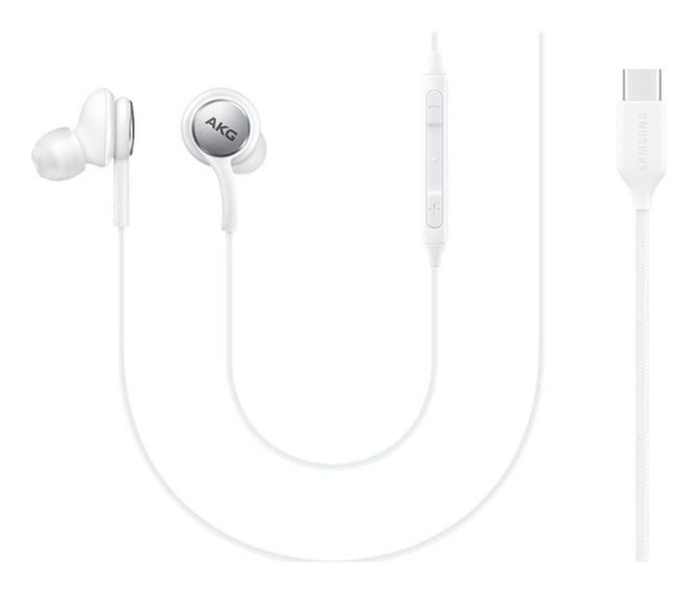 Originele Samsung AKG Headset Oordopjes met USB-C Aansluiting Wit afbeelding 2