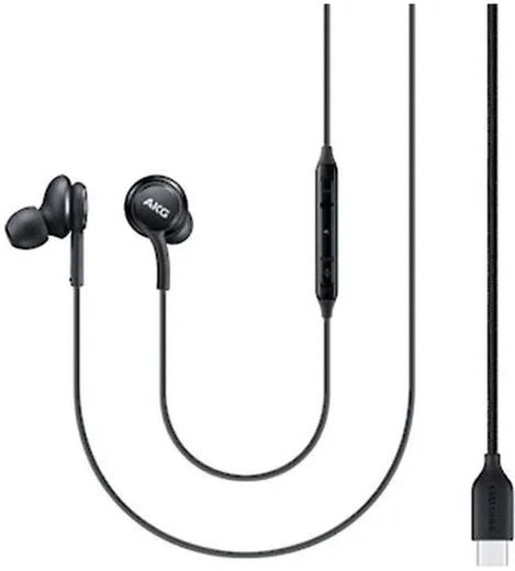 Originele Samsung AKG Headset Oordopjes met USB-C Aansluiting Zwart afbeelding 2