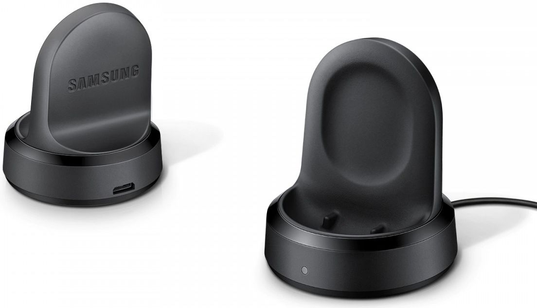 Originele Samsung Galaxy Watch Dock Draadloze Oplader Zwart afbeelding 5