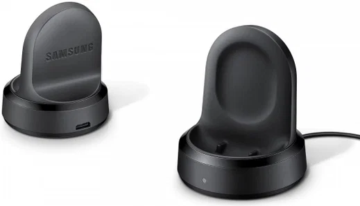 Originele Samsung Galaxy Watch Dock Draadloze Oplader Zwart afbeelding 5