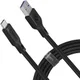 Spigen DuraSync Fast Charge USB naar USB-C Kabel 1.5m Zwart afbeelding 1