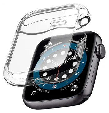Spigen Ultra Hybrid - Apple Watch 40MM Case Full Screen Protection - Transparant