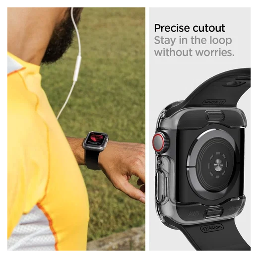 Spigen Ultra Hybrid - Apple Watch 40MM Case Full Screen Protection - Transparant afbeelding 4