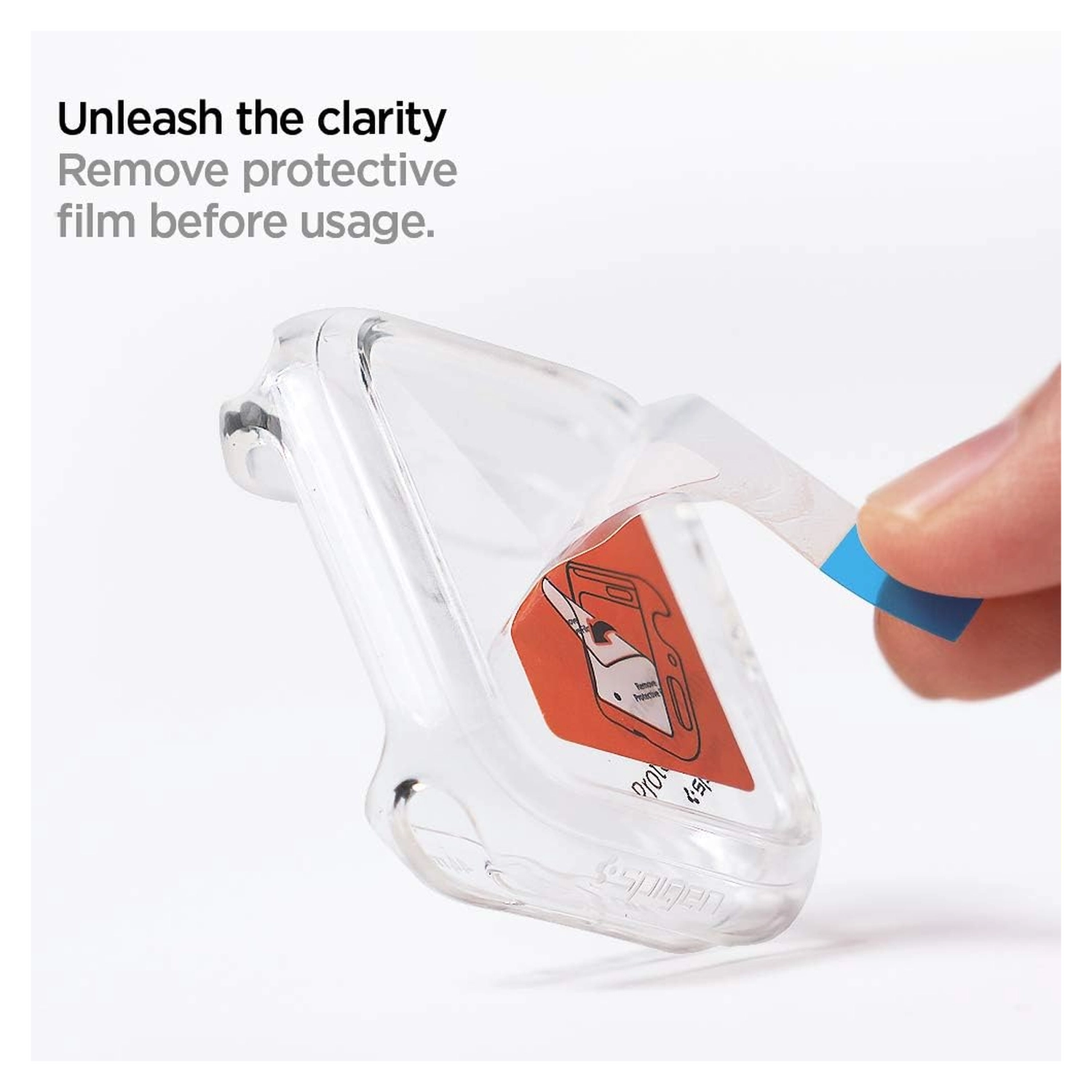 Spigen Ultra Hybrid - Apple Watch 40MM Case Full Screen Protection - Transparant afbeelding 6