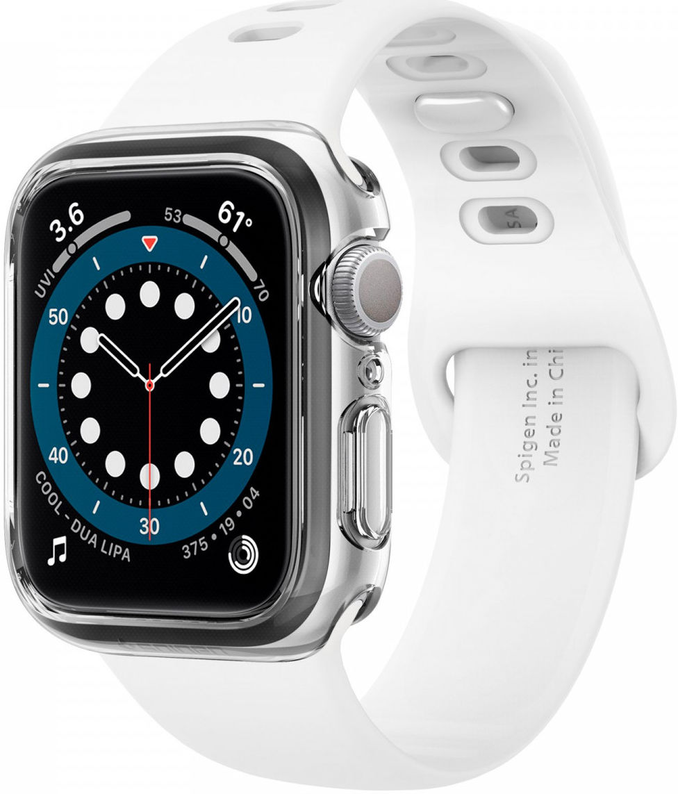 Spigen Ultra Hybrid - Apple Watch 44MM Case - Full Screen Protect - Transparant afbeelding 1